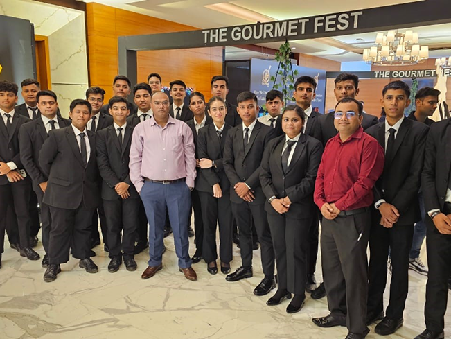 hotel leela gourmet fest visit