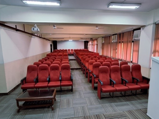 modern college auditorium