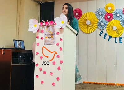 career talk by alumna aishwarya