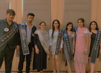 students enjoying the fresher party 2023 at JCC