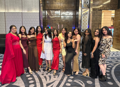 freshers participating in performances and activities